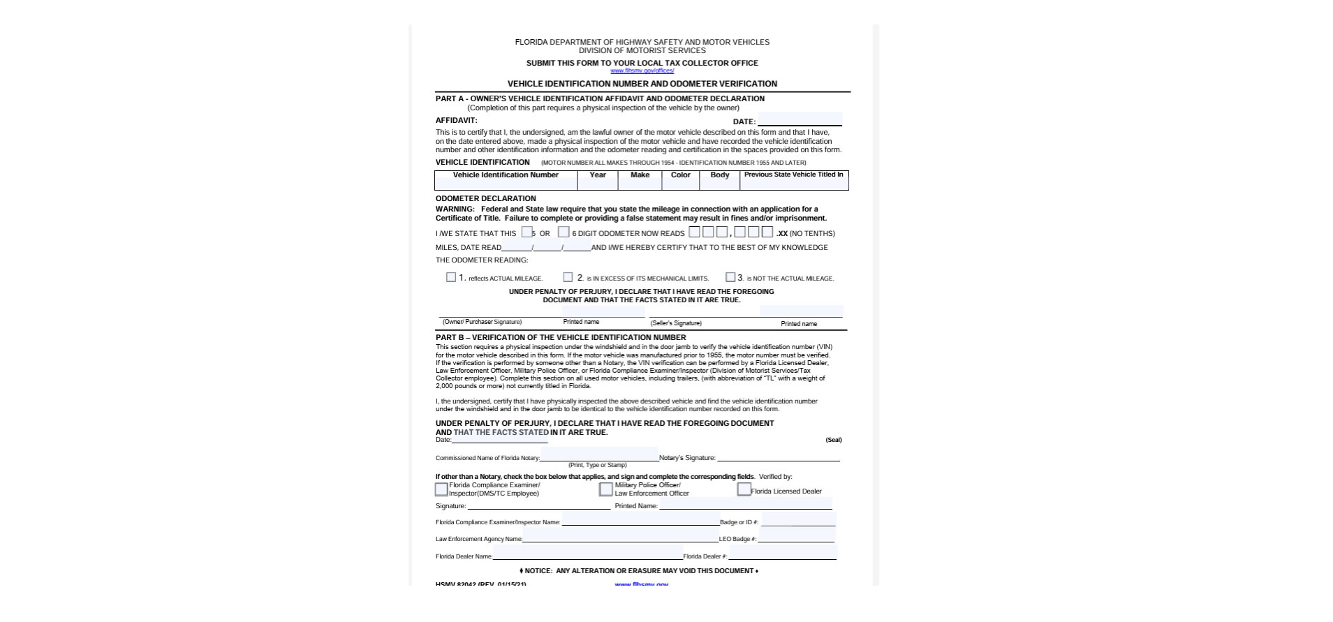 DMV Document Integration